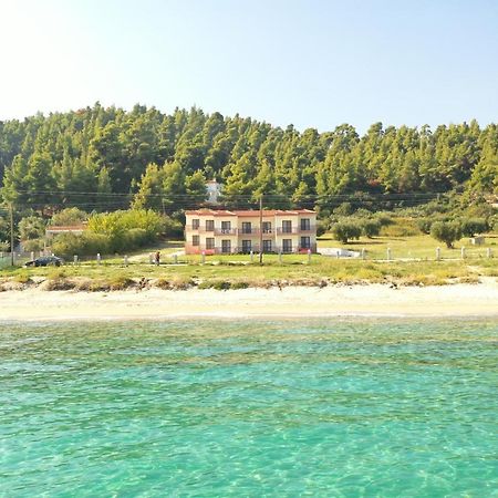 Skentos Apartments Sea View Polychrono Luaran gambar